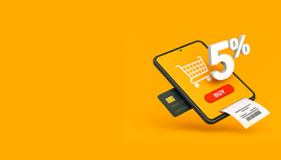 5% RABATT